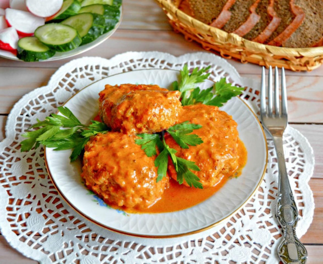 Очень ленивые голубцы с капустой рисом на сковороде