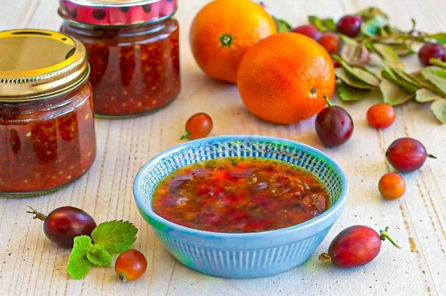 Варенье из крыжовника с апельсином на зиму через мясорубку