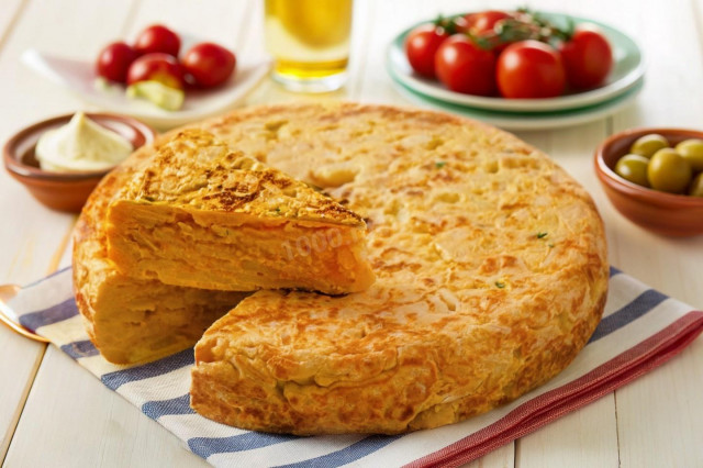 Классическая испанская тортилья