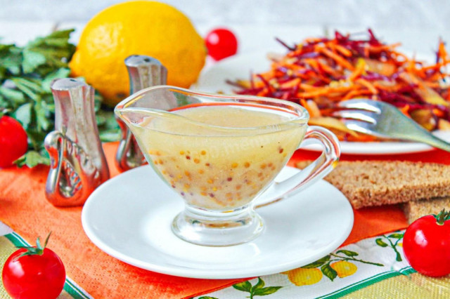 Сладкий соус для салата