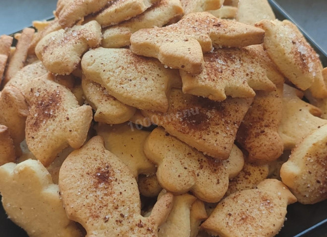 Простое, вкусное песочное печенье