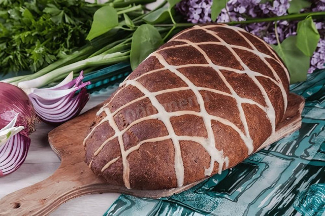 Ржаной хлеб с луком и розмарином в хлебопечке