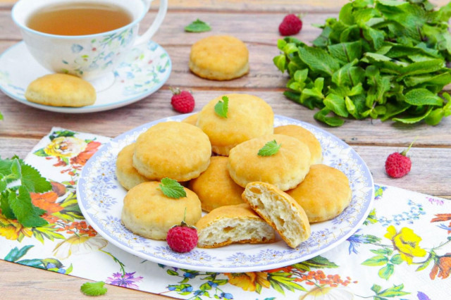 Печенье на скорую руку на сметане