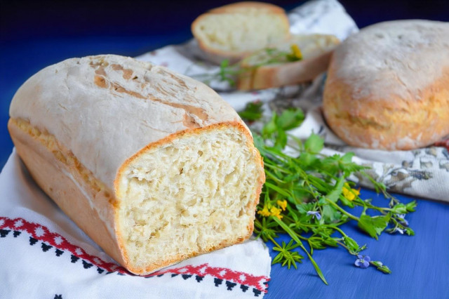 Белый хлеб в духовке