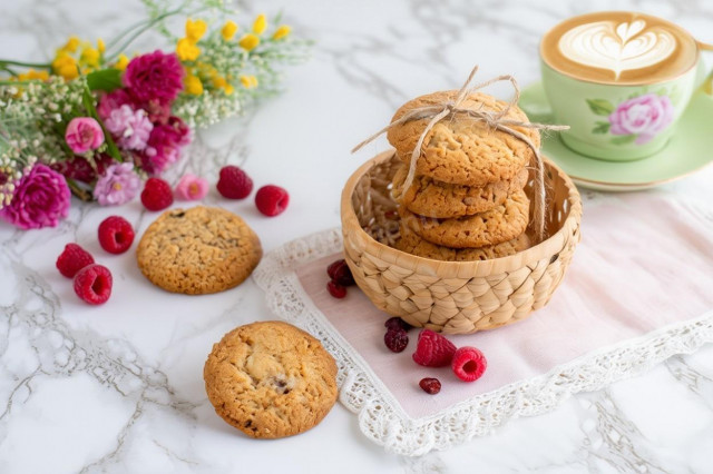 Овсяное печенье без яиц