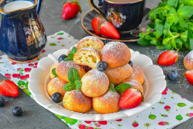 Десерт в аэрогриле с творогом