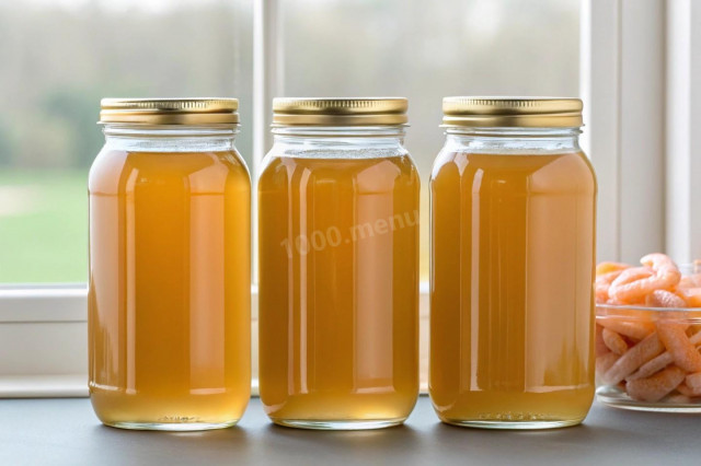 Бульон из панцирей креветок и морепродуктов