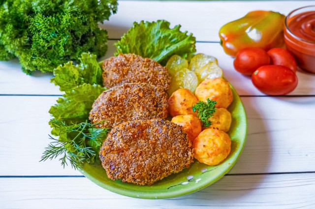 Котлеты в аэрогриле