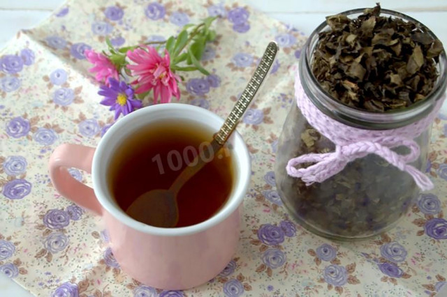 Ферментированный чай из листьев клубники