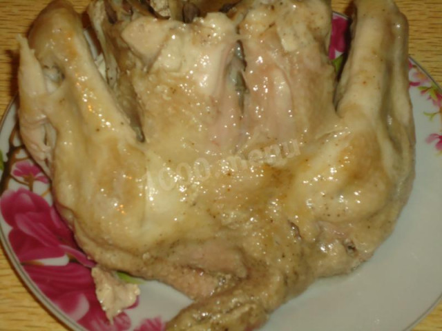 Курица запеченная в фольге в духовке