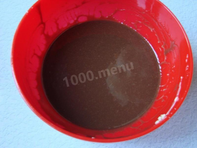 Крем из шоколада с кофе и ромом