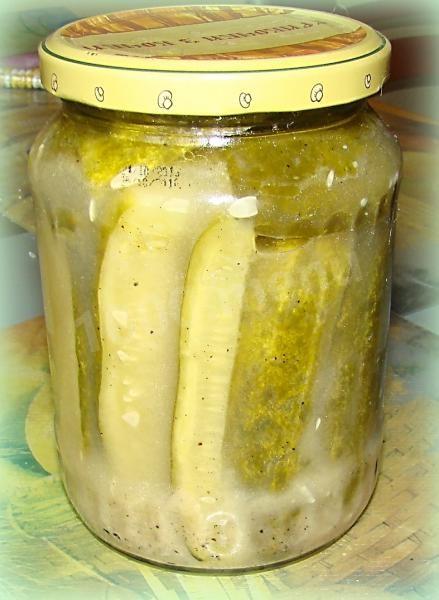 Огурцы в маринаде горчица масло уксус